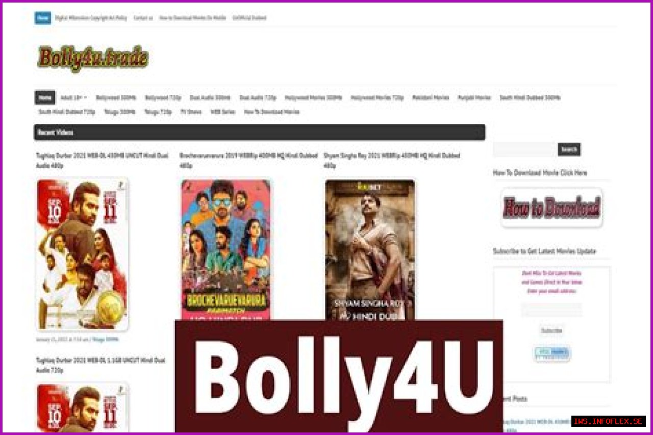 Bolly4u MX: Your Ultimate Destination For Bollywood Entertainment